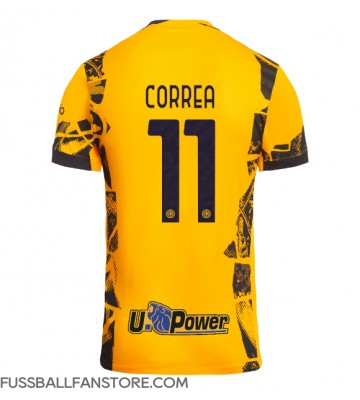 Inter Milan Joaquin Correa #11 Replik 3rd trikot 2024-25 Kurzarm